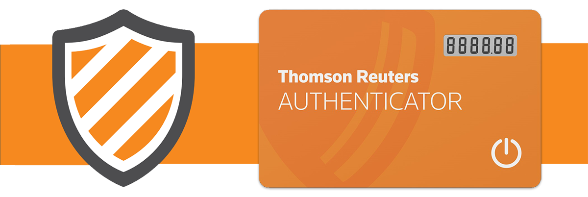 Thomson Reuter Authenticator Banner